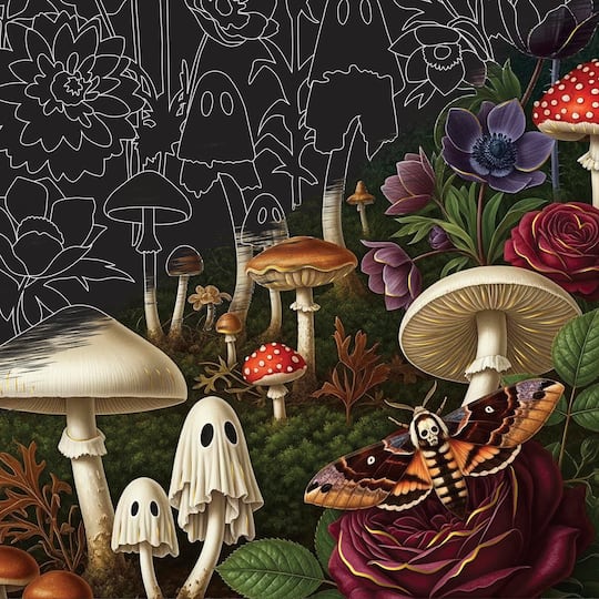 Brea Reese® 6" x 8" Witch Garden Scratch Art Paper Pad